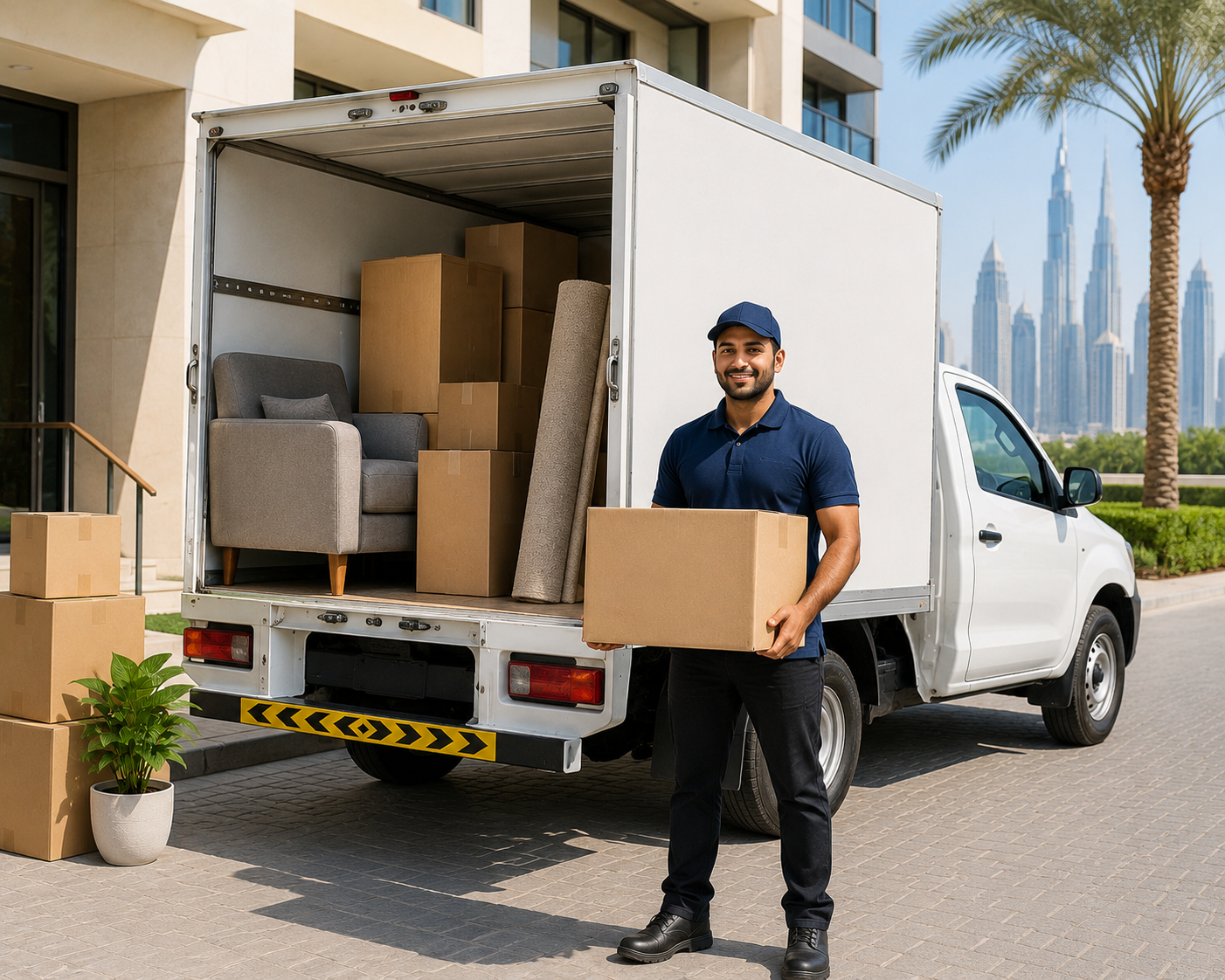 Pickup Truck Rental with Driver